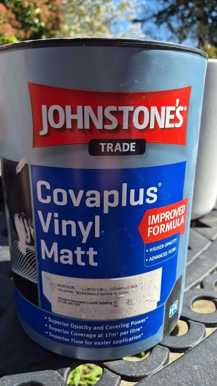 Photo of free 4.5 L of emulsion paint - Valspar Boardwalk Sache (Buggs Bottom RG4) #1