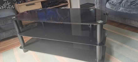 Photo of free Glass TV stand (West derby) #1