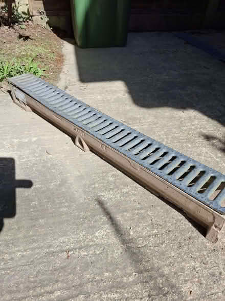 Photo of free Rain drain channel & grating 1000mm (Lightwater GU18) #1