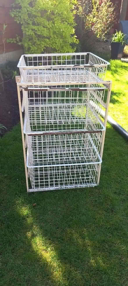 Photo of free Baskets in frame (Manchester M21 Chorlton) #1
