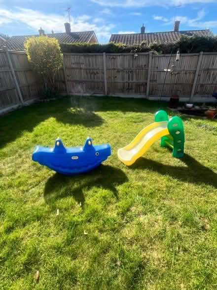 Photo of free Tikes slide and seesaw (Me8) #1