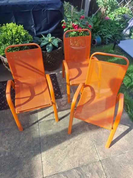 Photo of free 3 children garden chairs (Fenlake MK42) #1