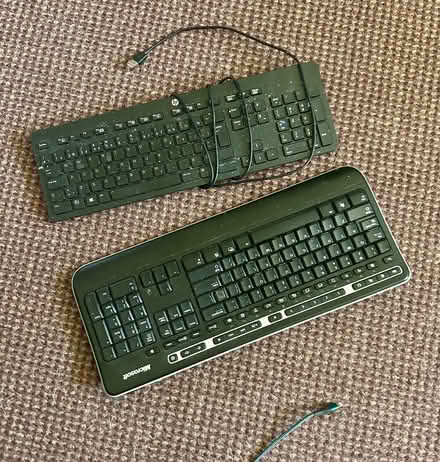 Photo of free 2 older keyboards (Lawrence and Pruneridge) #1