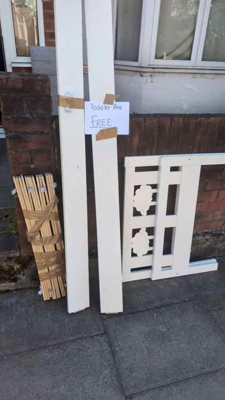 Photo of free IKEA toddler bed (Hanwell W7) #1