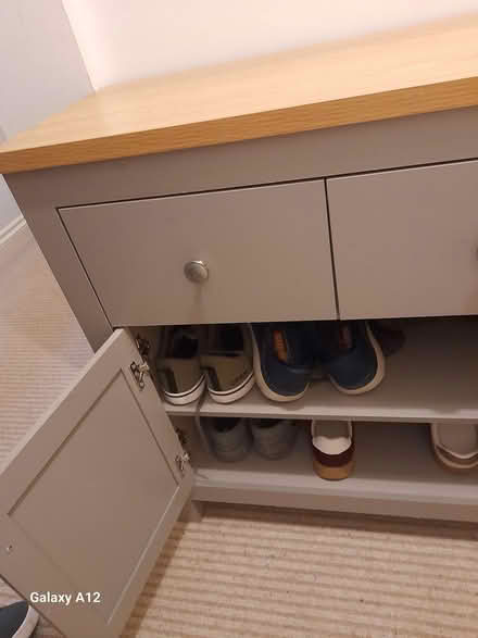 Photo of free Wooden shoe cupboard (Fareham PO14) #1