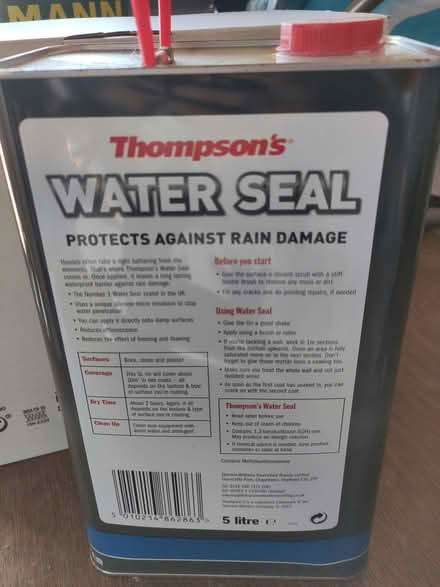 Photo of free Thompson's Water Seal (St Ives PE27) #2