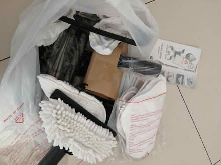 Photo of free Bag full of steam mop accessories (Raby CH63) #1