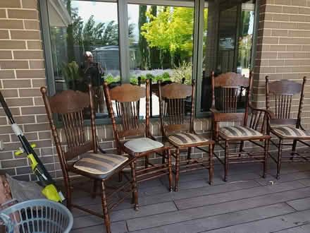 Photo of free Antique dining chairs (Mount Barker) #1