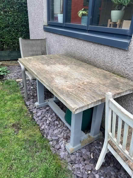Photo of free Outdoor pine table (Prestionfield EH16) #2