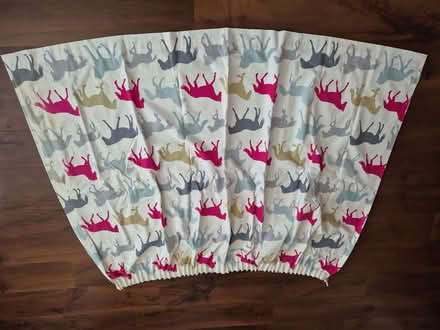 Photo of free Pair Lined Curtains Pony Pattern (Benhall GL51) #1