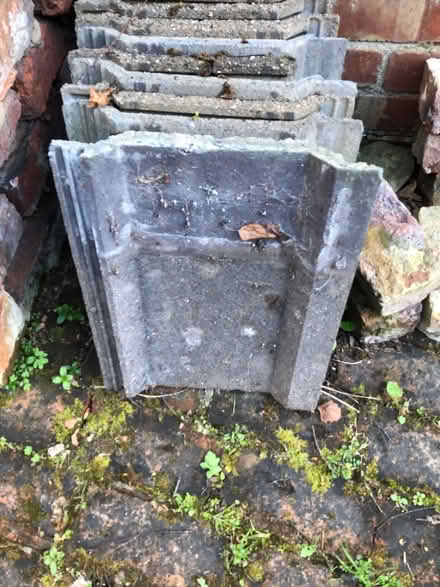 Photo of free 30 concrete roof tiles (West Kirby CH48) #1