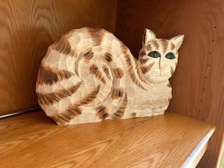 Photo of free Ceramic cat (Barkham RG41) #1