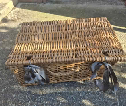 Photo of free Wicker Hamper Basket (Leigh Park PO9) #1