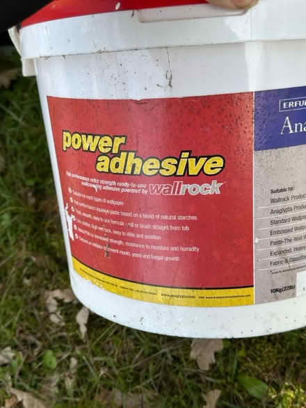 Photo of free Large tub of wallpaper adhesive (L18 8AY) #1