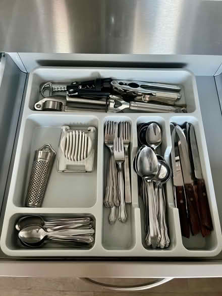 Photo of free Mixed cutlery with drawer organiser (Waterlooville PO7) #1