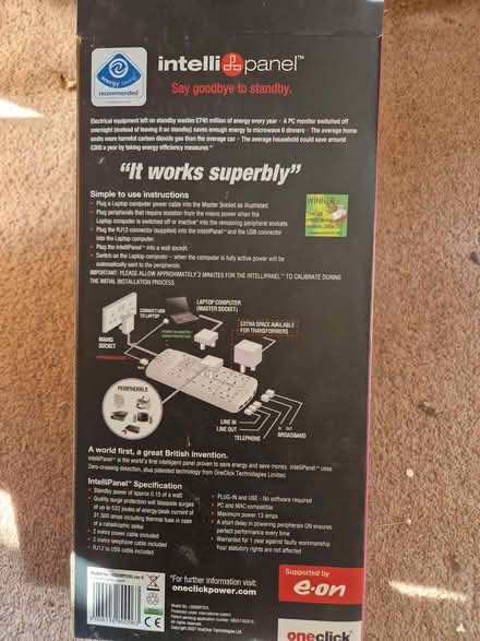 Photo of free Intelli panel (Stoke Newington N16) #2