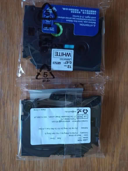 Photo of free Label tape (Kingsway BA2) #1