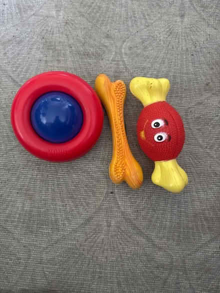 Photo of free 3 dog toys #2 (CR7) #1