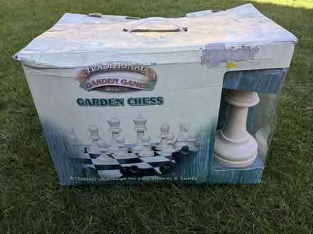Photo of free Giant Garden Chess Set (RG24 Chineham) #1