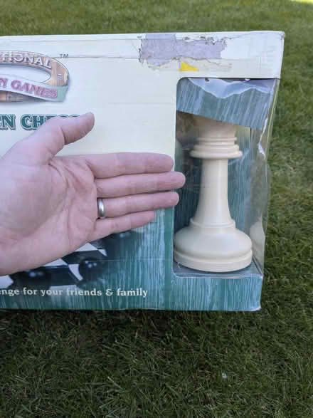Photo of free Giant Garden Chess Set (RG24 Chineham) #2