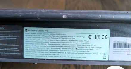 Photo of free E Scooter SPARES OR REPAIRS (GU15) #3