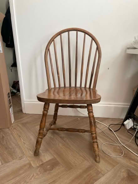 Photo of free 2 wooden chairs (Holloway N19) #1