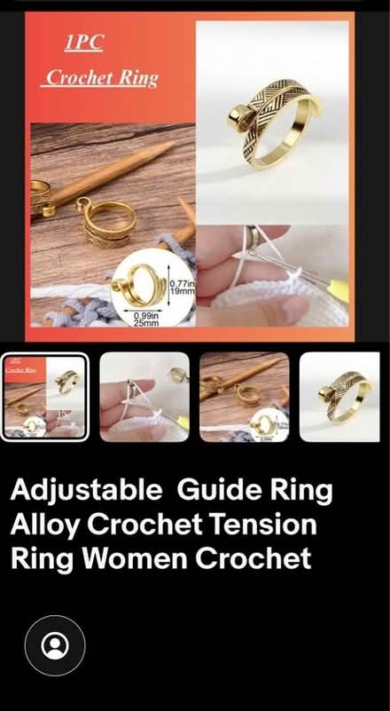 Photo of free Crochet hooks and a crochet ring (East Acton W3) #1