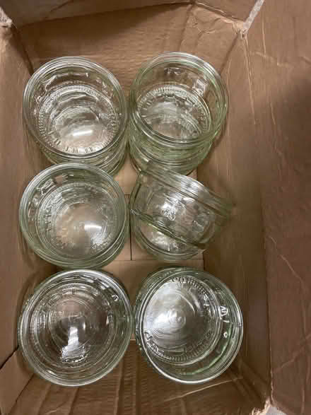 Photo of free 12 Gu pudding glass ramekins (West Malvern CP WR14) #1