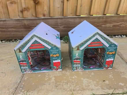Photo of free Two tin Santa's workshops (Brize Norton OX18 1px) #1