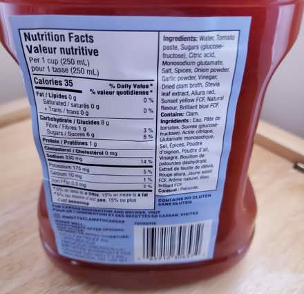 Photo of free Clamato juice BB April 2 2026 (Near Experimental Farm) #2