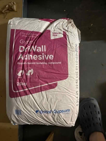 Photo of free Drywall adhesive (Paulsgrove PO6) #1