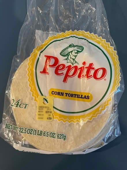 Photo of free Pepino corn tortillas (Groton behind the Country Club) #1