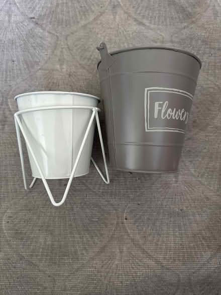Photo of free 2 plant pots (CR7) #1