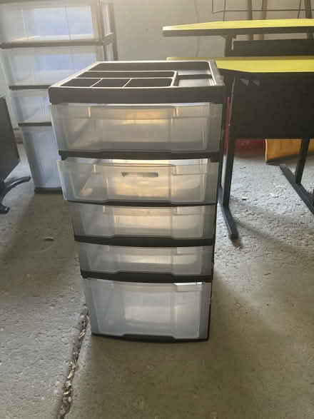 Photo of free Plastic drawers (Naperville: Washington & 75th) #1