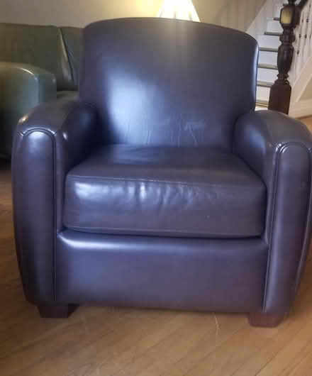 Photo of free Leather Chair brown (Annex) #1