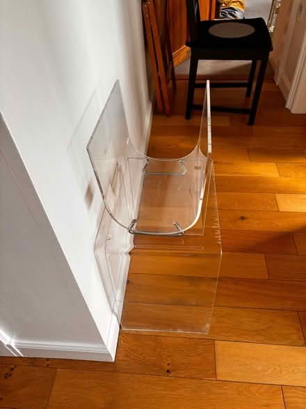 Photo of free Perspex side table and magazine rack (Portobello EH15) #2
