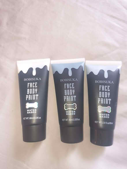 Photo of free Face paint black white grey (Barnard's Green WR14) #1