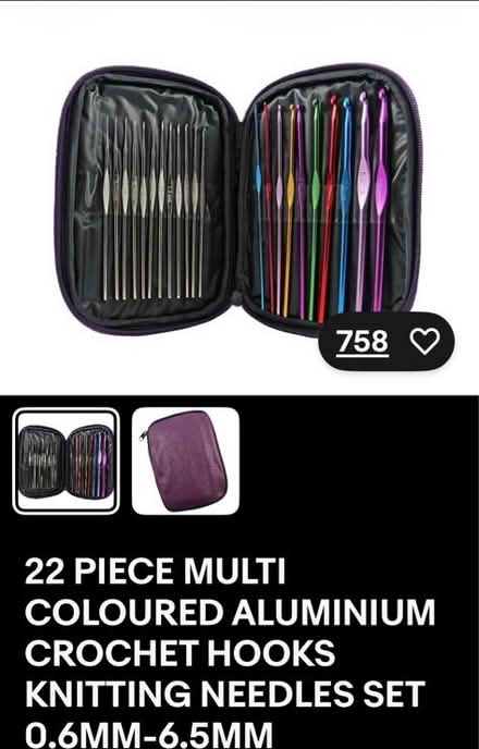 Photo of free Crochet hooks and a crochet ring (East Acton W3) #2