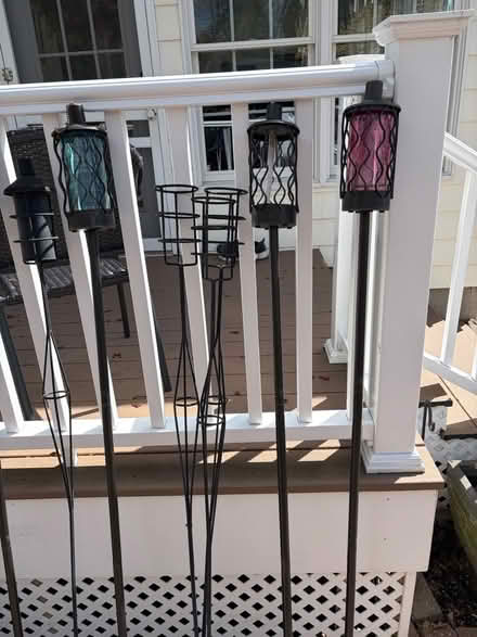 Photo of free Metal Tiki torches (Belmont, MA) #2