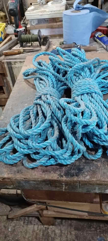 Photo of free 2 long ropes 10mm dia (WN2 wigan) #1