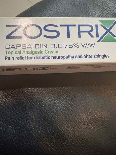 Photo of free zostrix cream: diabetes neuropathy (north canberra) #2