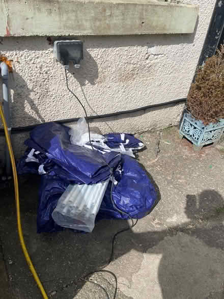 Photo of free Blue gazebo large (Dolwyddelan LL25) #1