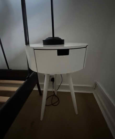 Photo of free Two x Small round bedside table (New Barnet) #1
