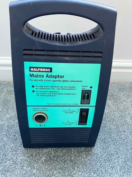 Photo of free Halfords mains adapter (Malvern Link WR14) #1