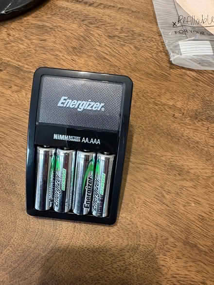 Photo of free Rechargeable Batteries And Charger (Surbiton KT5) #2