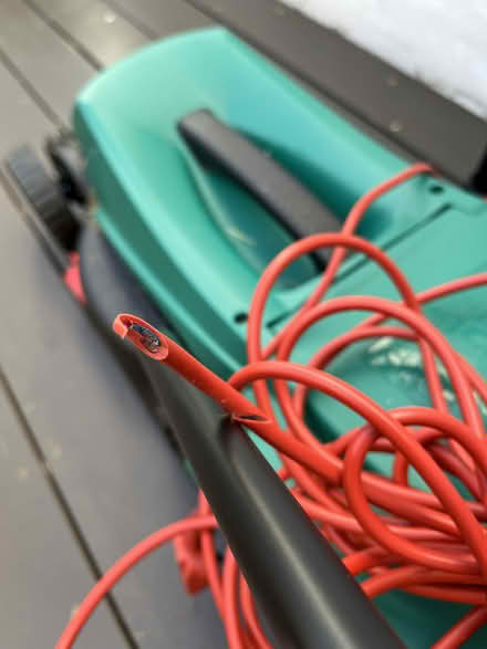 Photo of free Lawn mower - broken wire (SM1) #1