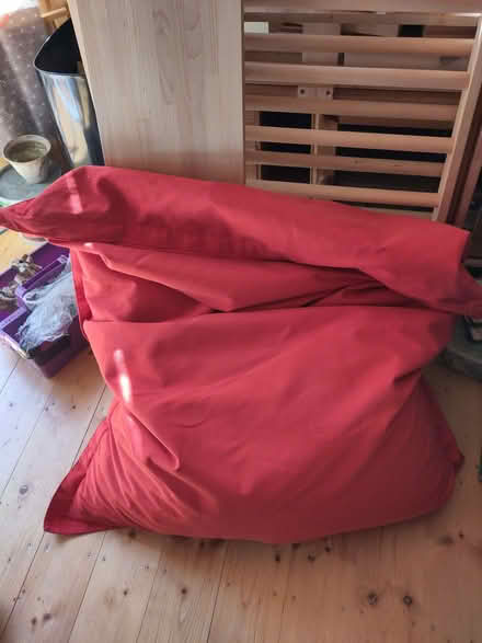 Photo of free Large red bean bag (St Ives PE27) #1