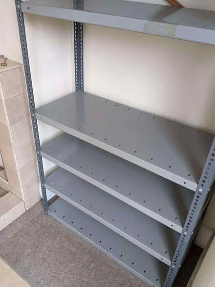 Photo of free Metal shelving (Higham Hill E17) #2