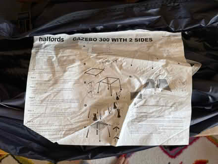 Photo of free Halfords 300 Gazebo frame only (Moston M40) #2