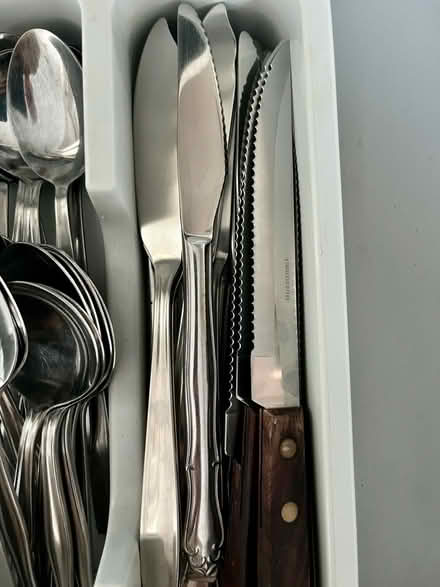 Photo of free Mixed cutlery with drawer organiser (Waterlooville PO7) #4